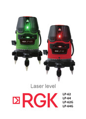 RGK LP-64G Manual