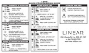 Linear LDCO Quick Programming Manual