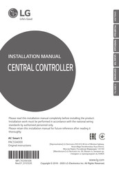 Lg AC Smart 5 Installation Manual