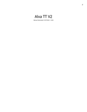 Alva TT v2 Quick Start Manual
