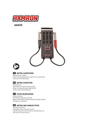 Hamron 604178 Operating Instructions Manual