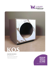 LUXURY DogHouse KOS Assembly Instructions Manual