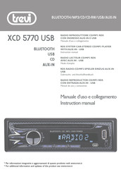 Trevi XCD 5770 USB Instruction Manual