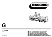 Maschio COBRA 00553051 Use And Maintenance / Spare Parts