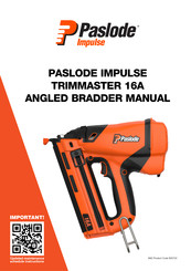 Paslode IMPULSE B20722 Quick Start Manual