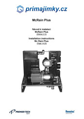 Premier Tech Aqua Rewatec McRain Plus Installation Instructions Manual