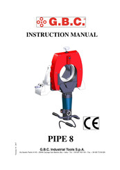 GBC PIPE 8 Instruction Manual