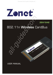 Zonet ZEW1542 User Manual
