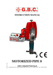 GBC PIPE 8 Instruction Manual