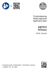 IFM ANT512 Quick Start Manual