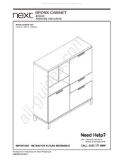 Next BRONX 436345 Assembly Instructions Manual