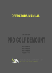 Cleveland PGDM400 Operator's Manual