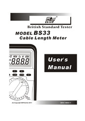BST BS33 User Manual