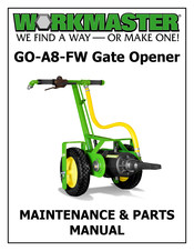 WORKMASTER GO-A8-FW Maintenance & Parts Manual