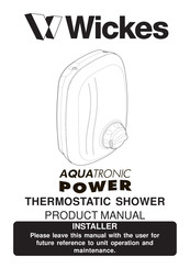 Wickes AQUATRONIC POWER Product Manual