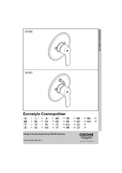 Grohe EUROSTYLE 33 637 Manual