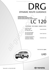 DRG LC 120 Installation Instructions Manual