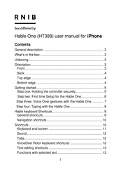 RNIB Hable One User Manual