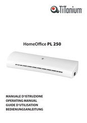 Titanium HomeOffice PL 250 Operating Manual