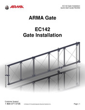 ARMA EC142 Installation Manual