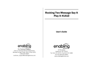 Enabling Devices Rocking Two Message Say It Play It User Manual