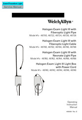 Welch Allyn 48784 Operating Instructions Manual