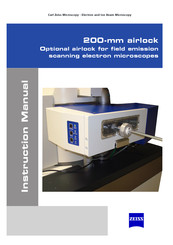 Zeiss 200-mm airlock Instruction Manual
