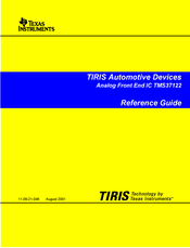 Texas Instruments TRIS TMS37122 Reference Manual