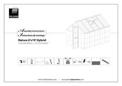 Palram Hybrid' x10'6 Nature Assembly Instructions Manual