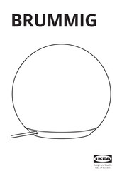 IKEA BRUMMIG Manual