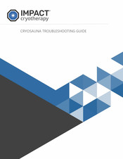 impact CRYOSAUNA Troubleshooting Manual
