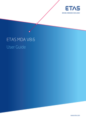 ETAS MDA V8.6 User Manual