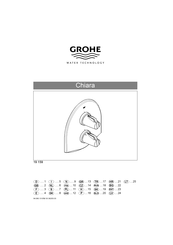Grohe Chiara 19 159 Manual