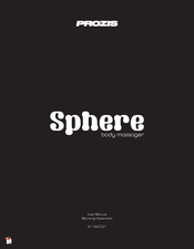 PROZIS Sphere User Manual