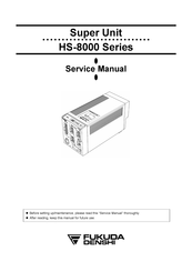 Fukuda Denshi HS-8000 Series Service Manual