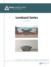 Prism Hardscapes Lombard Series Installation, Operation & Maintenance Manual