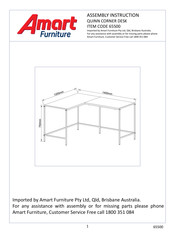 Amart Furniture QUINN 65500 Assembly Instruction Manual
