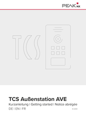 PEAKnx TCS AVE Getting Started