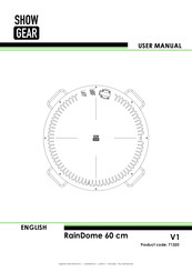 Showgear 71320 User Manual