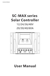 opti-solar SC-MAX 30 User Manual