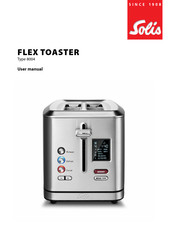 SOLIS FLEX TOASTER 8004 User Manual