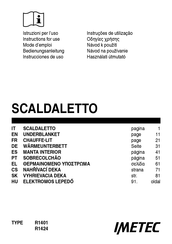 Imetec SCALDALETTO Instructions For Use Manual