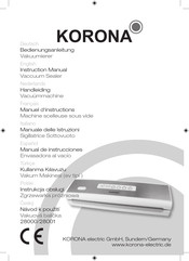 Korona 28001 Instruction Manual