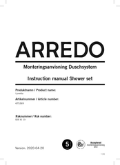 ARREDO 828 31 13 Instruction Manual