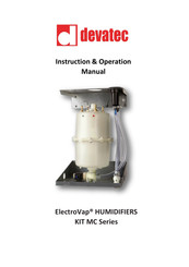 Devatec ElectroVap KIT MC 20 Instruction & Operation Manual