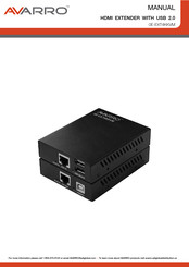 AVARRO 0E-EXT4KKVM Manual
