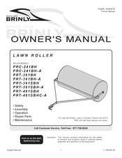 Brinly PRT-481SBHC-A Owner's Manual