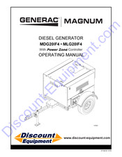 Generac Power Systems MAGNUM MDG20IF4 Operating Manual
