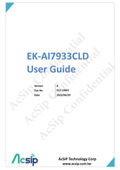 AcSiP EK-AI7933CLD User Manual