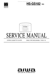 Aiwa HS-GS182 Service Manual